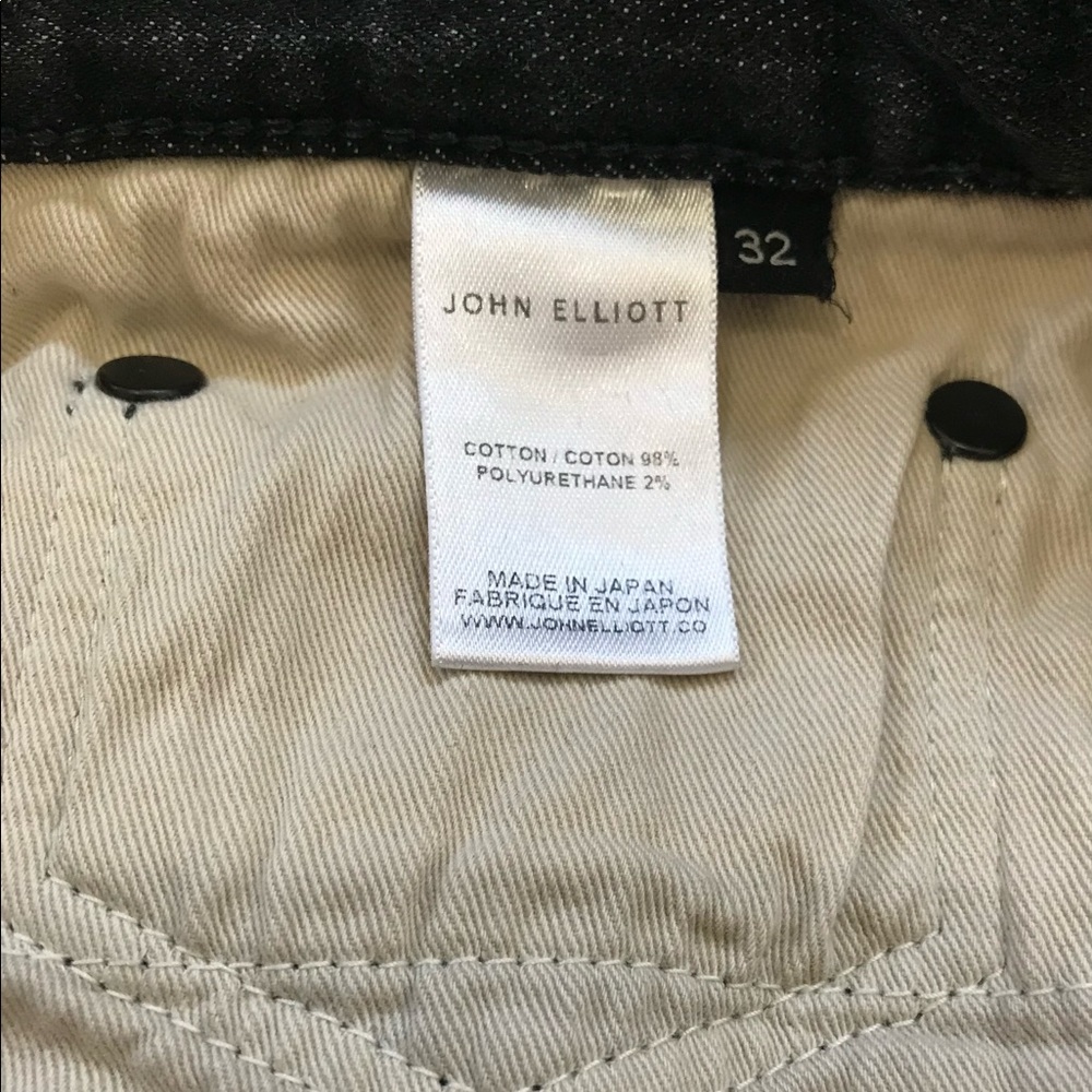 John Elliott denim size 32